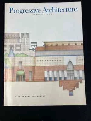 1988 PROGRESSIVE ARCHITECTURE MAGAZINE 35TH ANNUAL DESIGN AWARDS, JANUARY - Image 1 of 4