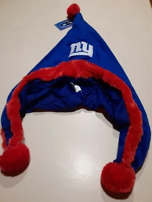 New York Giants NFL Men's Solid Dangle Hat - Image 1 of 4