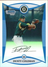2008 Bowman Chrome Draft Prospects Refractors Baseball Card Pick