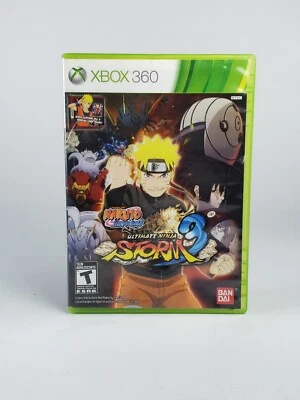 Naruto Shippuden: Ultimate Ninja Storm 3 (Xbox 360, 2013) con manual Foto 1 de 4