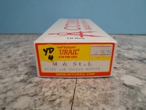 Accurail #7545 AAR Triple Hopper, Minneapolis & St. Louis (M & St. L) Rd #66349 - Picture 1 of 2