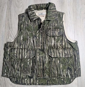 Redhead Bone Dry Camo Hunting Vest USA Made Men’s Medium Timber Camo Vintage - Picture 1 of 18