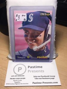 1995 Upper Deck Collector's Choice #5 Alex Rodriguez Rookie Class RC Seattle Mar