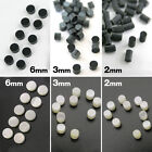 Acrylic Plastic Round Dot Neck Inlays. 6mm, 3mm, 2mm. FB11 FB12 FB13