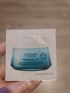 Vichy Mineral 89 72H Moisture Boosting Cream Rich 1.5ml Travel Size Mini - Picture 1 of 2