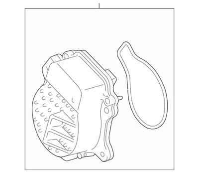 GENUINE OEM 161A0-29015 WATER PUMP For TOYOTA LEXUS CT200h PRIUS C 4-Door 1.5L - Image 1 of 2