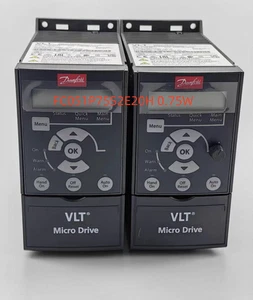 1PC Danfoss frequency converter FC051P75S2E20H 0.75W - Picture 1 of 3