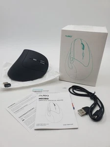 Nulea MD280 Vertical Wireless Mouse Color Black - Picture 1 of 15
