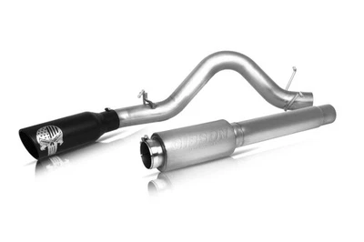 Gibson Patriot Skull Series Cat-Back Exhaust for Nissan Titan 2004-2007 Foto 1 de 4
