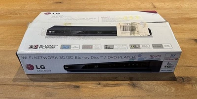 LG BD670 Blu-ray Disc Player – 3D / Wi-Fi / HDMI / DLNA – With Remote - Image 1 of 4