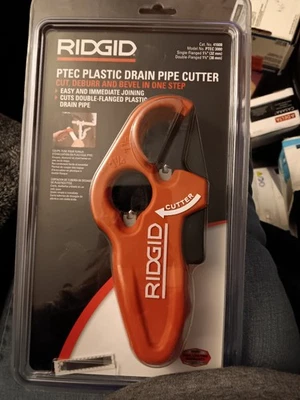 Ridgid PTEC Plastic Drain Pipe Cutter #41608 NEW Sealed - Image 1 of 2