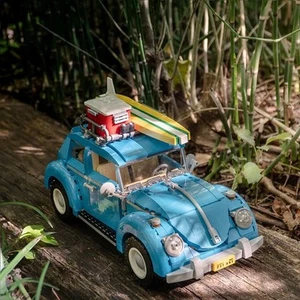 10252 Volkswagen Beetle Building Blocks Creator Expert MOC 1167pcs - Picture 1 of 7