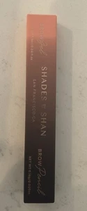 New SHADES BY SHAN The Brow Duo In Soft Black Brow Gel Pencil  - Picture 1 of 3