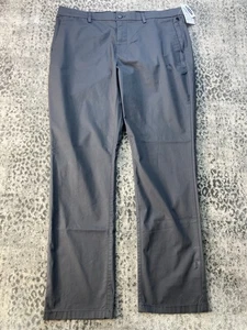 Pantalones antiguos azul marino para hombre 38x32 gris Panther Ultimate Tech ajustados chinos oficina golf nuevos - Imagen 1 de 18