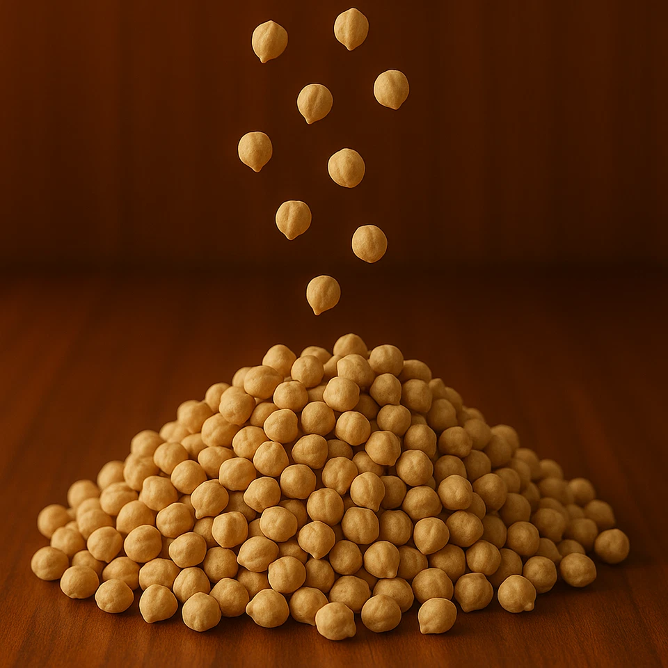 СУШЕНЫЕ БОБЫ ГАРБАНЗО НУТ ОПТОВЫЙ ЛОТ 2 4 6 10 18 ФУНТОВ ВЫРАЩЕННЫЙ В США БЕЛОК СВЕЖИЙ - Изображение 1 из 3