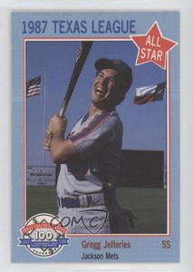 1987 Feder Texas League All Stars Gregg Jefferies #11