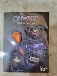 NEW Disney Movie Club 2020 Disney Pixar Onward Sticker Patches - 2 per Card - Picture 1 of 2