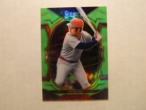 2023 Select Green Prizm Card of Fred Lynn - Red Sox # 31/75 Made