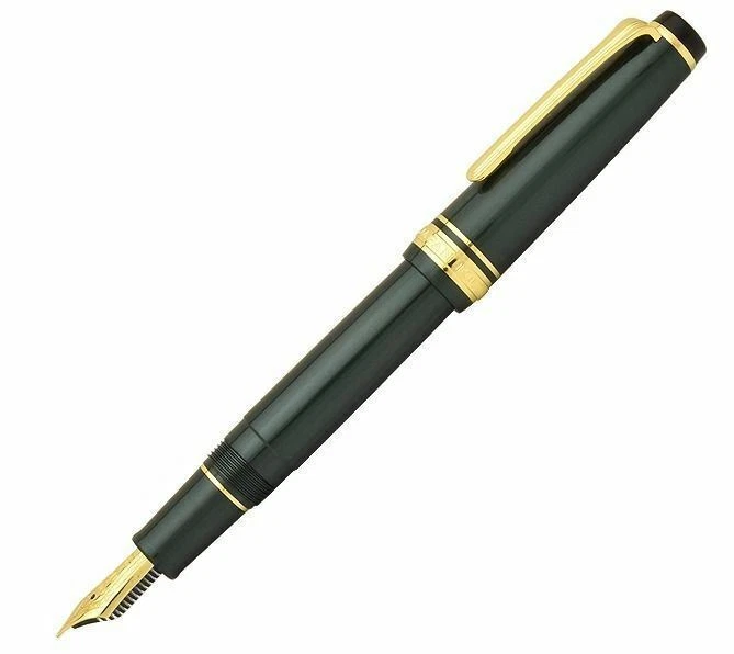 Sailor SHIKIORI Four Seasons Woven Medium Point 14K Gold Fountain Pen - Manleaf (11-1224-302)