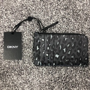 dkny zip card holder