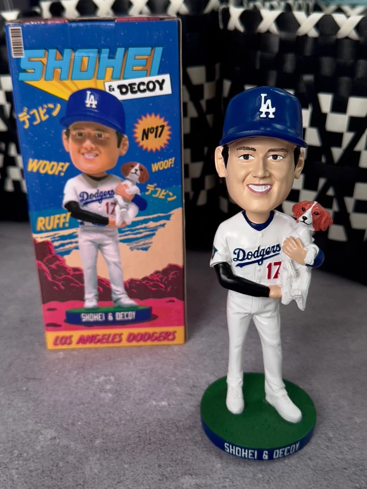 Shohei Ohtani и приманка качающаяся голова L.A Dodgers 8/28/2024 SGA новый - Изображение 1 из 4