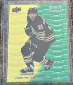 2023-24 Upper Deck Allure Color Flow Yellow-Green James Van Riemsdyk #CF-12 - Picture 1 of 2
