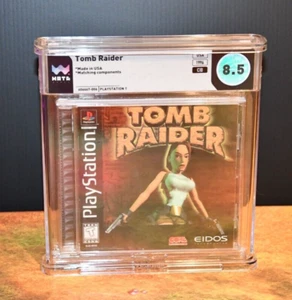 Tomb Raider Originale Sony PlayStation PS1 WATA 8.5 CIB Collect Display Invest - Foto 1 di 2