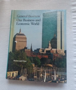 General Business Our Business & Economic World 1982 Brown and Clow - Picture 1 of 4