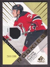 2016-17 SP Game Used Hockey Gold #175 Steven Santini Jersey 200/399