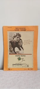 LOVE STORY WHERE DO I BEGIN FRANCIS LAI CARL SIGMAN 1971 SHEET MUSIC F51850a - Picture 1 of 17
