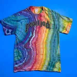 Pearl Jam Tie-Dye T-Shirt Seattle Mariners 2022 ~ Men's Medium - Picture 1 of 3