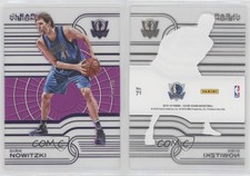2015-16 Panini Clear Vision Purple /25 Dirk Nowitzki #71 HOF