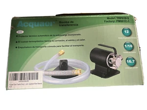Acquaer TRP010-2 Black Portable 1/10 HP 264 GPH 115-Volt Utility Transfer Pump - Picture 1 of 7