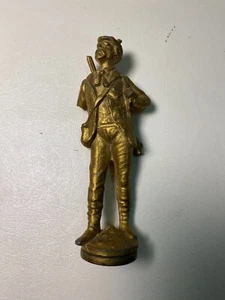 "Antico orologio francese statua topper buone condizioni rotte 6" - Foto 1 di 8