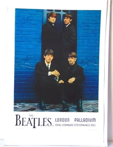 The BEATLES London Palladium Royal Command Performance 1963 18x12 inc or 46x 30 - Picture 1 of 1