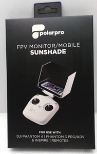 Polarpro FPV Monitor/Mobile Sunshade DJI Phantom 4&3 Pro/ADV & Inspire 1 Remotes - Picture 1 of 2