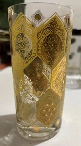 1 Vintage Regency CERA Ned Harris Highball Cocktail Glass Pineapple Tumblers New - Picture 1 of 8