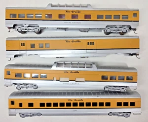 LOT 4 Con Cor Rio Grande HO Passenger Train Cars - Picture 1 of 7