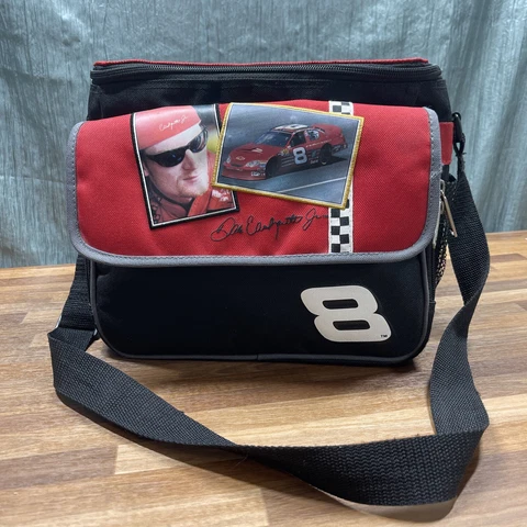 Dale Earnhardt Jr 8 Insulated Coleman Racetrack Cooler Drink Holder NASCAR BEER Cover