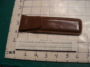 Original Vintage POCKET Slide Rule:SUN  HEMMI JAPAN 341 3425 in sleeve no cursor - Picture 1 of 3