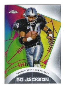 BO JACKSON 2023 Topps Composite Chrome All-Etch #CAE-18 Los Angeles Raiders - Picture 1 of 2