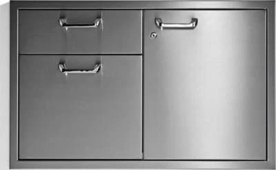 Lynx 36 Inch Double Drawer and Access Door Storage System LSA36 - Image 1 of 4