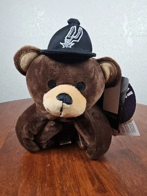 NBA San Antonio ESPUELAS Oso de Peluche Pulsera a Presión FOCO Forever Coleccionables Nuevo Foto 1 de 4