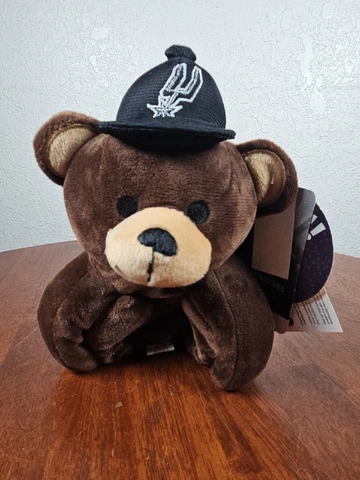 NBA San Antonio SPURS Plush Bear Snap Bracelet  FOCO Forever Collectibles New Cover
