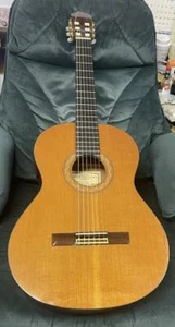 Klassische Akustikgitarre Gitarrenbauer Ryoji Matsuoka von Alhambra natürlich Hergestellt in Spanien - Bild 1 von 10