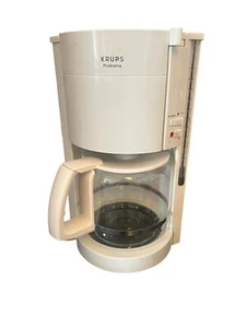 Krups ProAroma Type 452 White 12-Cup Coffee Maker Machine - Picture 1 of 1