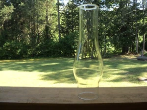 Replacement small / miniature lamp chimney - 1 7/16" base 6 1/8" Tall - Bild 1 von 2