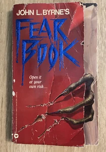 Fear Book John Byrne First Printing March 1988 Horror Mass Market Original - Imagen 1 de 9