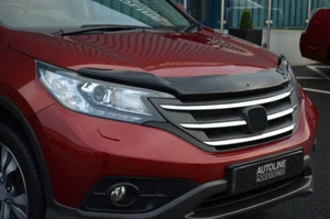 Rigid Bonnet Trim Protector Bug Guard Wind Deflector To Fit Honda CR-V (2012-17) - Afbeelding 1 van 7