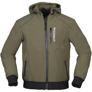 Herren Motorrad Hoodie Jacke 8XL - Modeka Clarke - wasserdicht Touring olive  - Bild 1 von 4